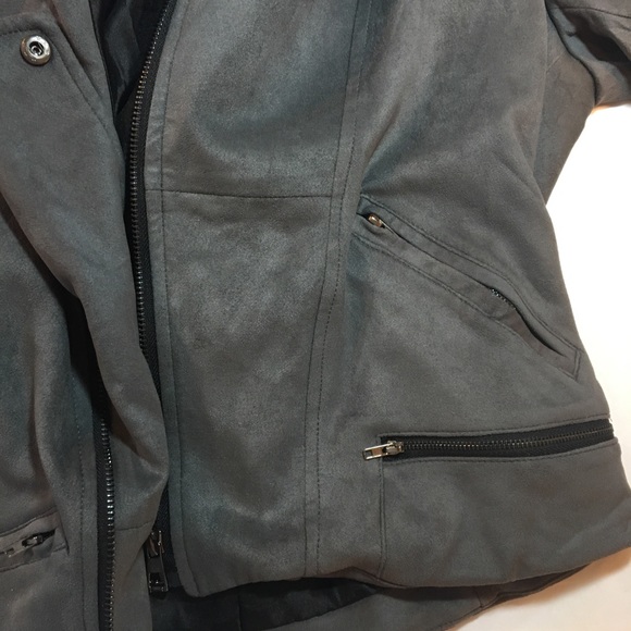 LF Grey Suede Jaase Jacket - Picture 7 of 7